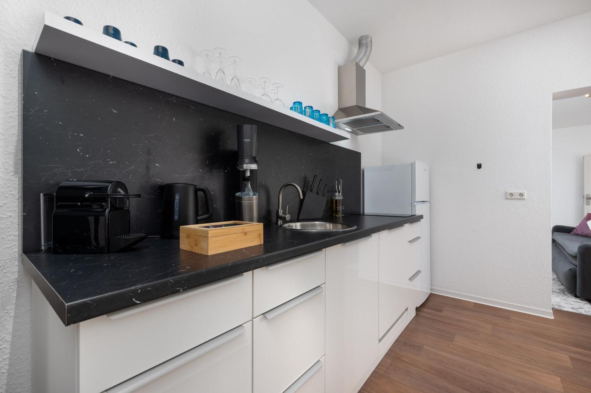 Design-Wohnung, Altstadt, Parkplatz, Netflix 크베들린부르크 외부 사진