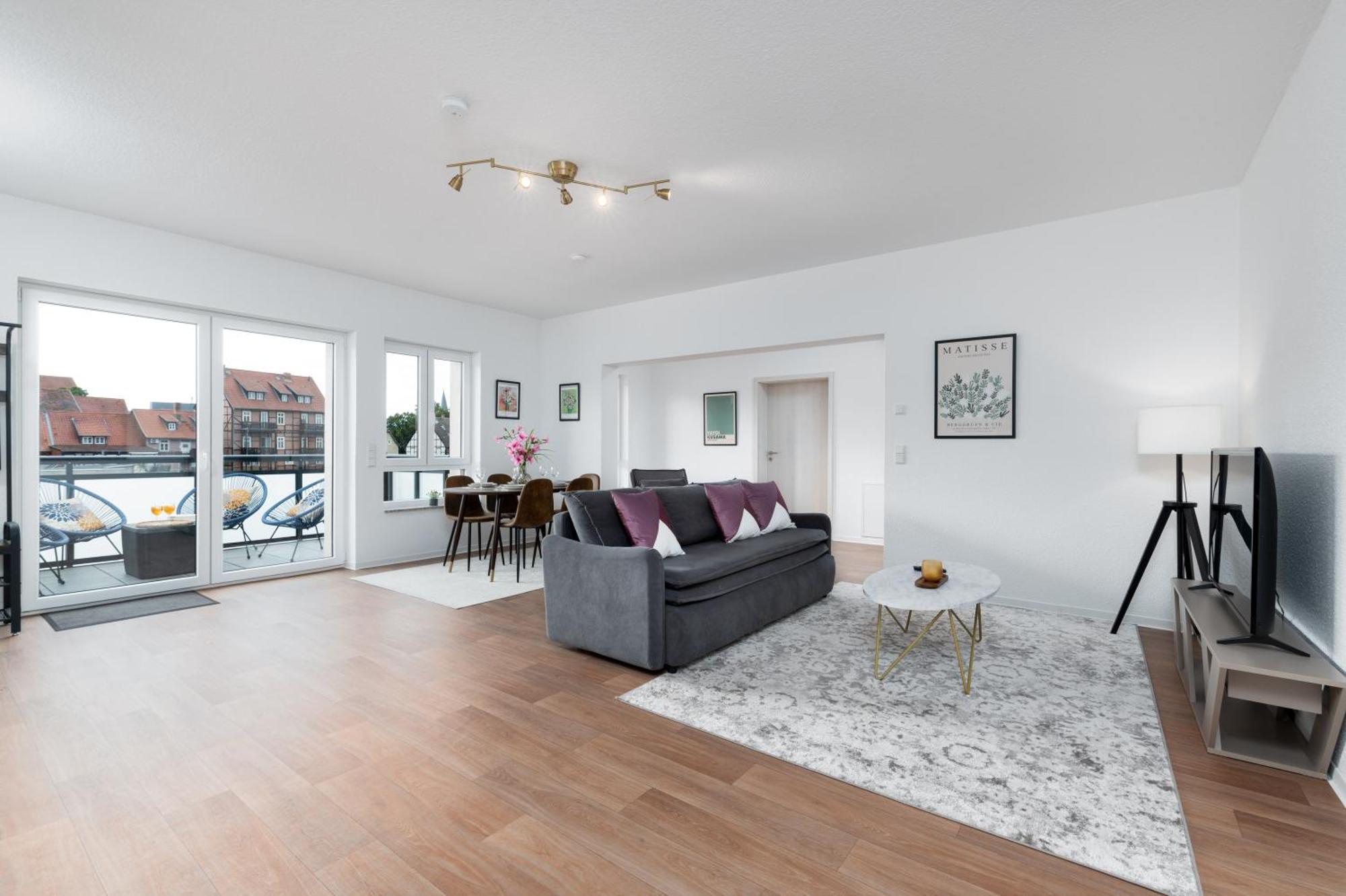 Design-Wohnung, Altstadt, Parkplatz, Netflix 크베들린부르크 외부 사진